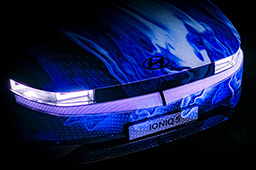 Power your art: Bringing light into darkness with the IONIQ 5